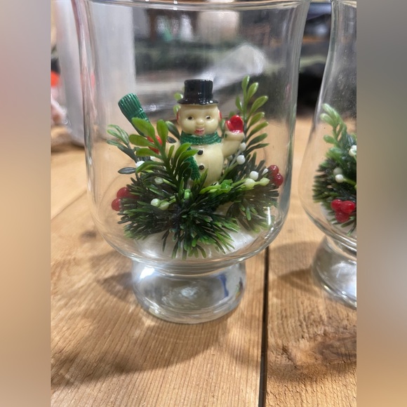 Vintage Christmas Floating Candles Snowman & Santa Claus 1978-79 Flam Buoyants - Picture 3 of 8